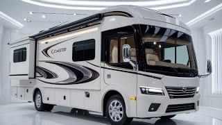 Experience LUXURY On Wheels With This 2025 Toyota Coaster Motorhome Conversion!"