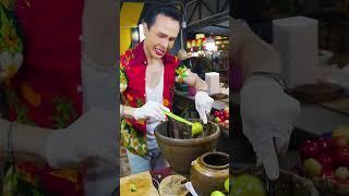 Handsome Papaya Salad Vendor | Thai Food | Thailand | Udon Thani #shorts