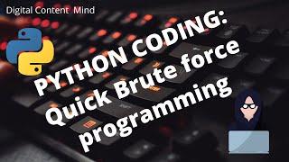 Basic Brute Force Python Programming