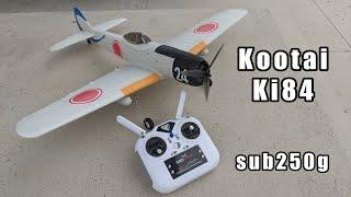 Kootai Ki84 Japanese Warbird Sub250g Micro RC Plane