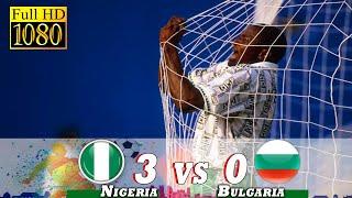 Nigeria 3-0 Bulgaria World Cup 1994 | Full highlight - 1080p HD