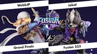 Fusion # 233  - WebbJP (Sheik) [ W ] vs Jakal (Wolf) [ L ] - Grand Finals