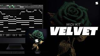 [+25] Best Emotional Midi Kit - VELVET (POLO G, LIL DURK, NBA YOUNGBOY) Free Piano Midi Pack 2024