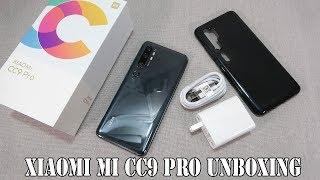 Xiaomi Mi CC9 Pro Midnight Black color unboxing | camera, fingerprint, face unlock tested