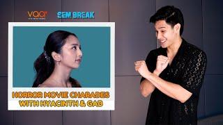 Horror Movie Charades with #HyGab Hyacinth & Gab | VAA