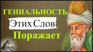 ГЕНИАЛЬНЫЕ СЛОВА Джалаладдина Руми / Джалаладдин Руми Цитаты / Азбука Мысли