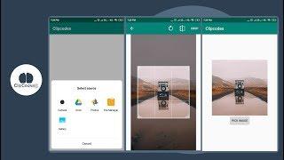 Pick Image Multiple Chooser and Crop Image Android