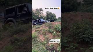 Jimny vs thar Off-Road  #mahindra  #thar #marutisuzuki #jimmy