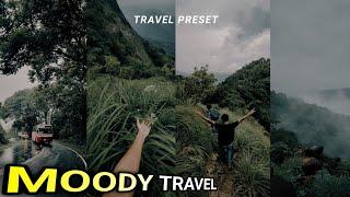 Moody Travel preset | Travel photo editing | Free travel editing preset | Free Travel presets | edit