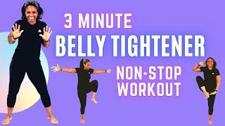 3 Minute Nonstop Belly Tightener | Get a Smaller Stomach, Fix Diastasis Recti