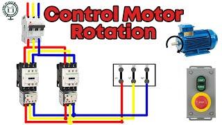 How to control the direction of an induction motor? |Explained