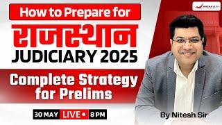 How to Prepare For राजस्थान Judiciary 2025 | Complete Strategy For Rajasthan Judiciary 2025