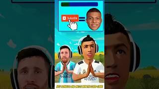 Help Ronaldo and Messi Win the Squid Game#help #ronaldo @Leo Messi #reels2024 #speakerman