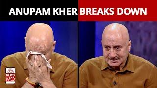 The Kashmir Files: Anupam Kher Breaks Down While Interacting With Kashmiri Pandits | Newsmo