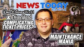 Walt Disney World & Disneyland Resort Changing Ticket Pricing, Major Maintenance Updates