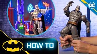 Launch Gear! How to play with BATTLE STRIKE BATMAN!