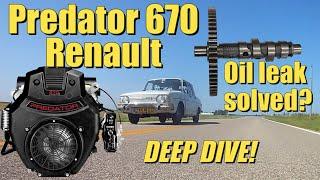 S4 E32.  We do an autopsy on the 670 cc predator engine in order to find the oil leak