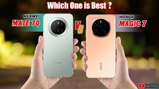  Duel High Tech!! Huawei Mate 70 Vs Honor Magic 7 Off in a Smartphone Showdown!