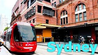 Sydney Australia Walking Tour - Central Station to World Square |4k Tour