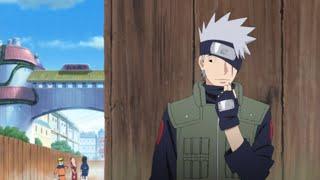 Kakashi Takes Off His Mask (English Dub)