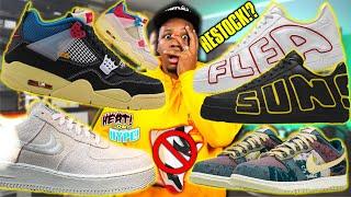 WTF ARE THESE! Fire Upcoming Sneaker Releases! $1000 TRASH RANT, UNION JORDAN 4, & CPFM NIKE RESTOCK