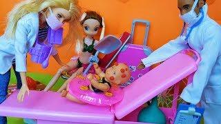 WHERE IS MAX BEING TAKEN? KATYA and MAX a FUN FAMILY Cartoons with Barbie dolls