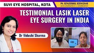 TESTIMONIAL LASIK LASER EYE SURGERY IN INDIA By Dr Suresh K Pandey, Kota, India.mpg