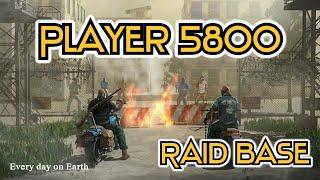 LDOE Player 5800 | Last day on earth | Raid base | 1.17.0 #Player5800