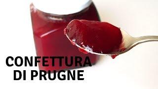 MARMELLATA DI PRUGNE ROSSE Ricetta veloce e facile- RICETTE DI GABRI Kitchen Brasita