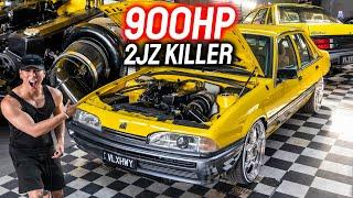 900HP BIG TURBO RB30 VL TURBO HOLDEN COMMODORE - Australia’s INSANE 2JZ Killer