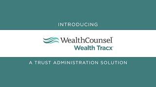 Introducing Wealth Tracx!