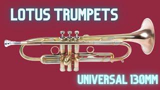 Lotus Universal Bb Trumpet: 130mm Yellow Brass Stem with Phosphor Bronze Flare