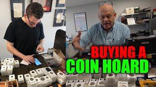 Coin Shop Sells Us MASSIVE COIN HOARD! (Coin Shop Tour)