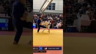 amazing speed Judo throw Jonathan Yang Bro3 #judo #ippon #유도 #주짓수