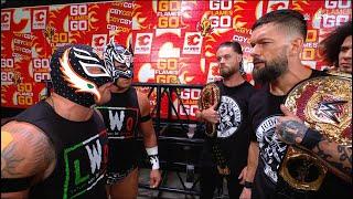 Rey Mysterio confronts Finn Bálor - WWE RAW 9/9/2024