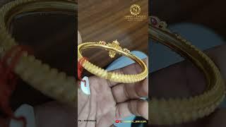 kankanalu 1pair - 40.000 to 45.000 grams 22kt / 91.6 BIS HALLMARK CERTIFIED TO ORDER CALL 7337078224