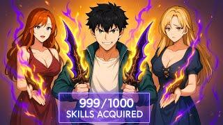 when he copied 999 skills and enters the magic academy - Manhwa Recap