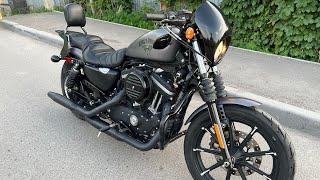 Harley Davidson XL883 Iron обзор что купил с аукциона copart из США незначительные повреждения