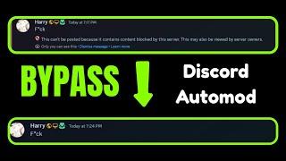 How to Bypass Discord AutoMod in 2025 (Educational Purpose ONLY!)