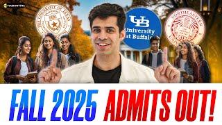 Fall 2025 admits are out! ASU, NYU, UT Austin, SUNY Buffalo!