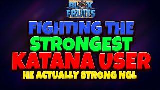 Strongest Katana User VS JCWK [Blox Fruits] [Update 12] | Roblox