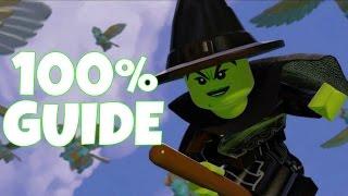 LEGO Dimensions 100% Guide - Follow the LEGO Brick Road (All Minikits/Citizen in Peril)