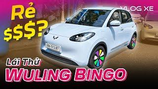 Lái thử xe điện Wuling Bingo - Cảm giác lạ lắm | Vlog Xe