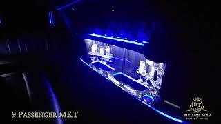 Black Lincoln MKT Stretch Limo 9 passenger