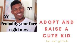 The jet ski glitch in " Adopt And Raise a Cute Kid "