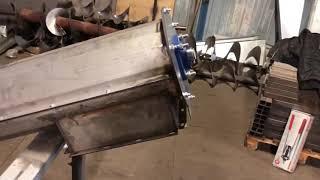 Винтовой конвейер из нержавеющей стали | Stainless steel screw conveyor