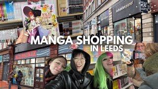 leeds manga shopping & haul, dudette's meetup and GIVEAWAY! ️