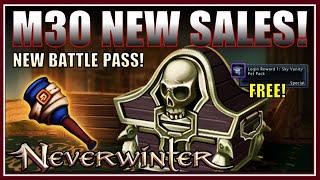 Neverwinter - M30 is Live with New Sales, New Battle Pass & Claim Free Items!