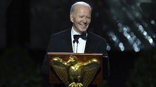 Joe Biden reflects on legacy at White House dinner