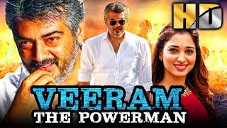 Veeram The Powerman (HD)(Veeram) - Ajith Blockbuster Action Hindi Movie | Tamannaah Bhatia